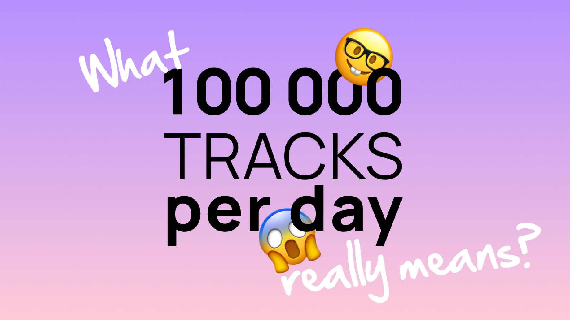 What do those astronomical numbers means for the whole music industry?
