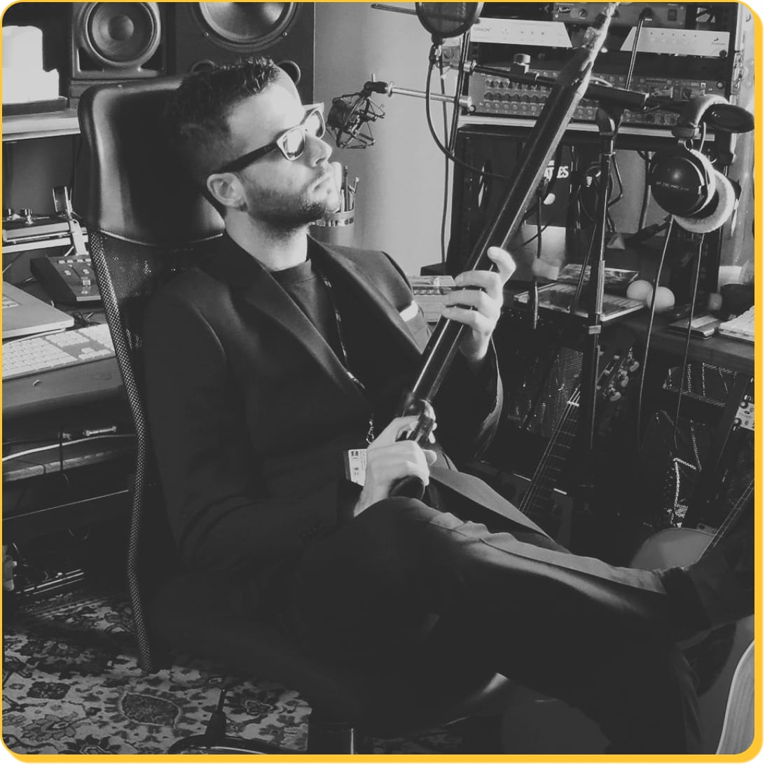 Photo of musician Stefano Bechini