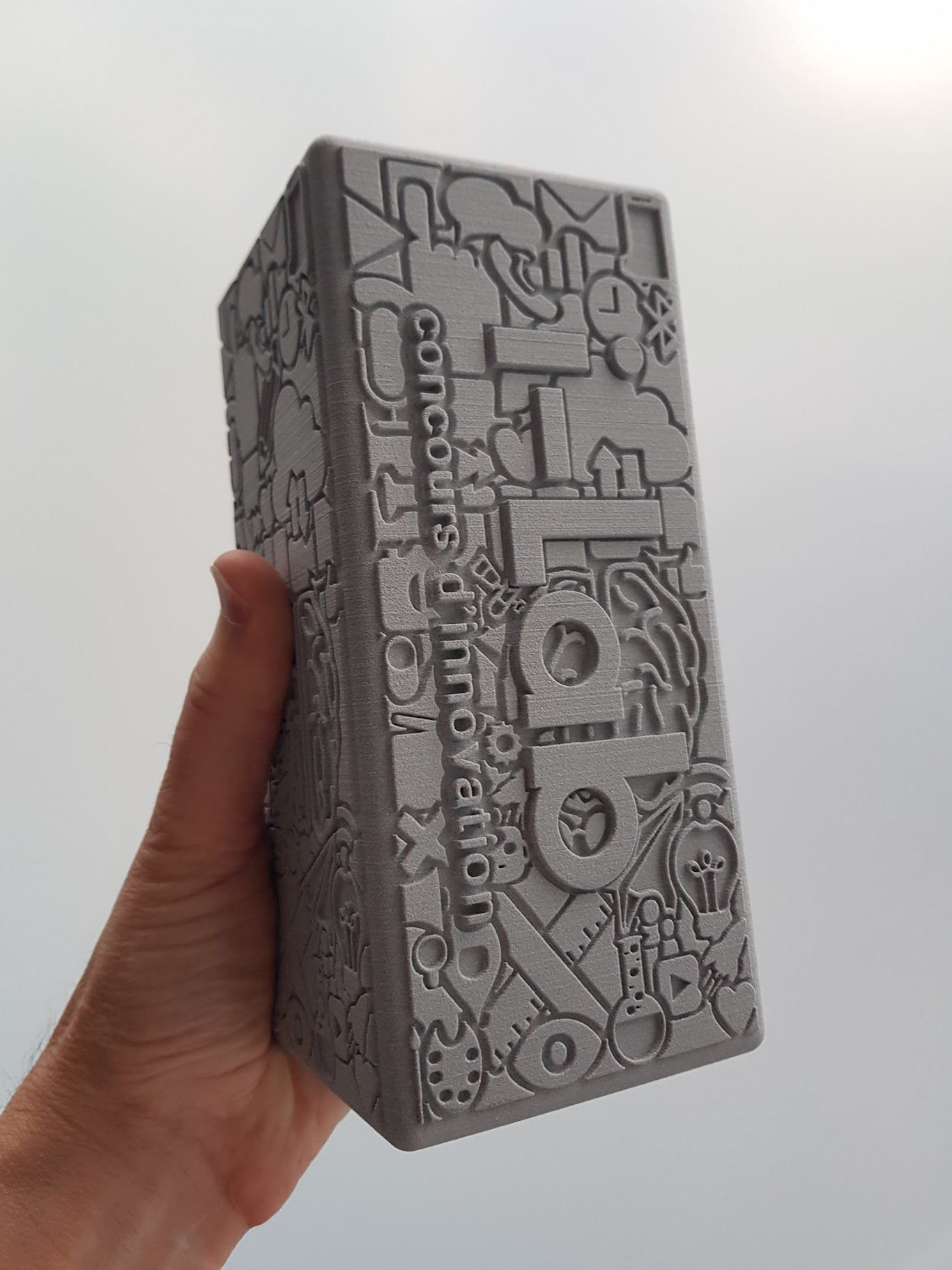 The official trophy for the Grand Prize