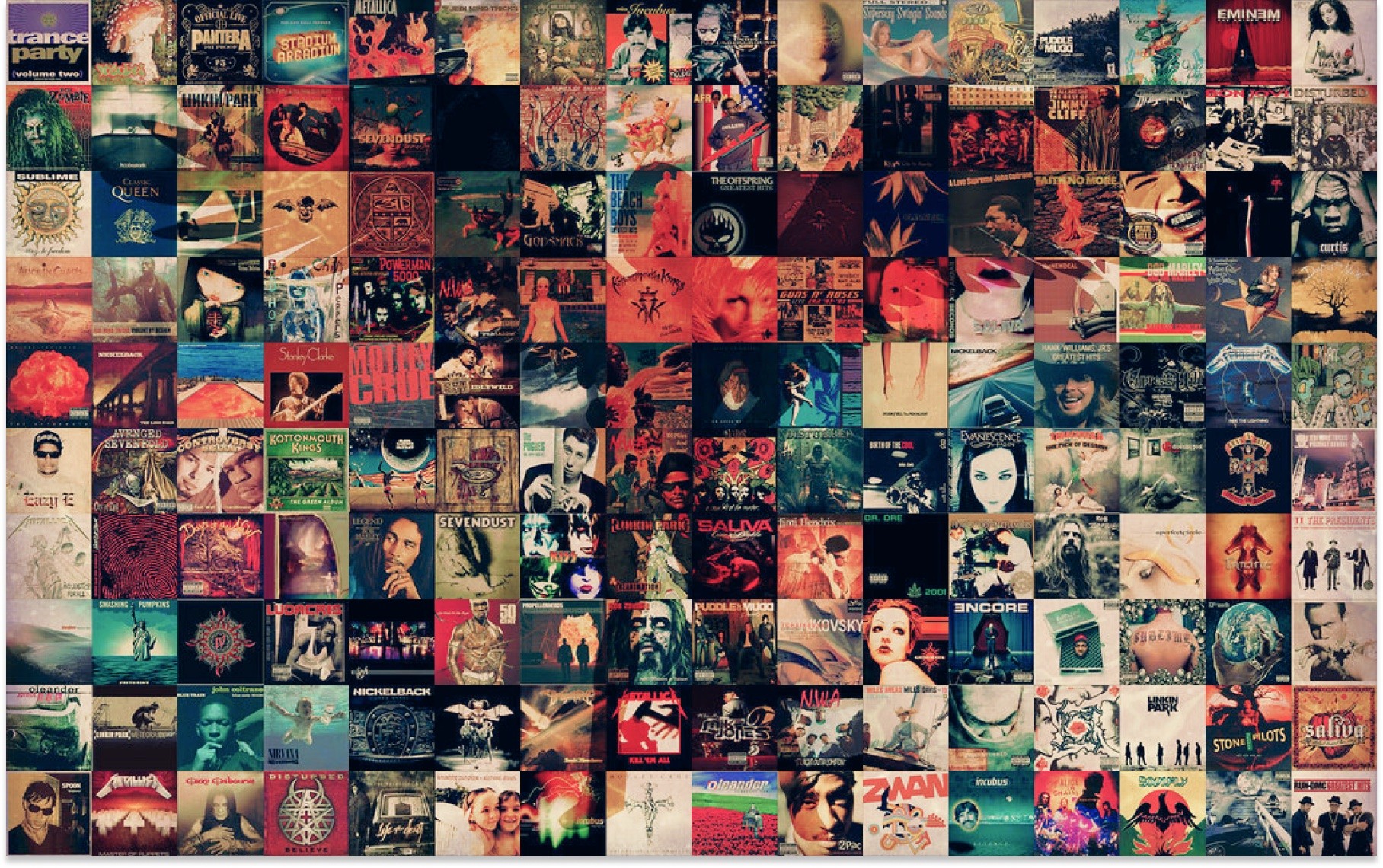 An exhaustive music catalog