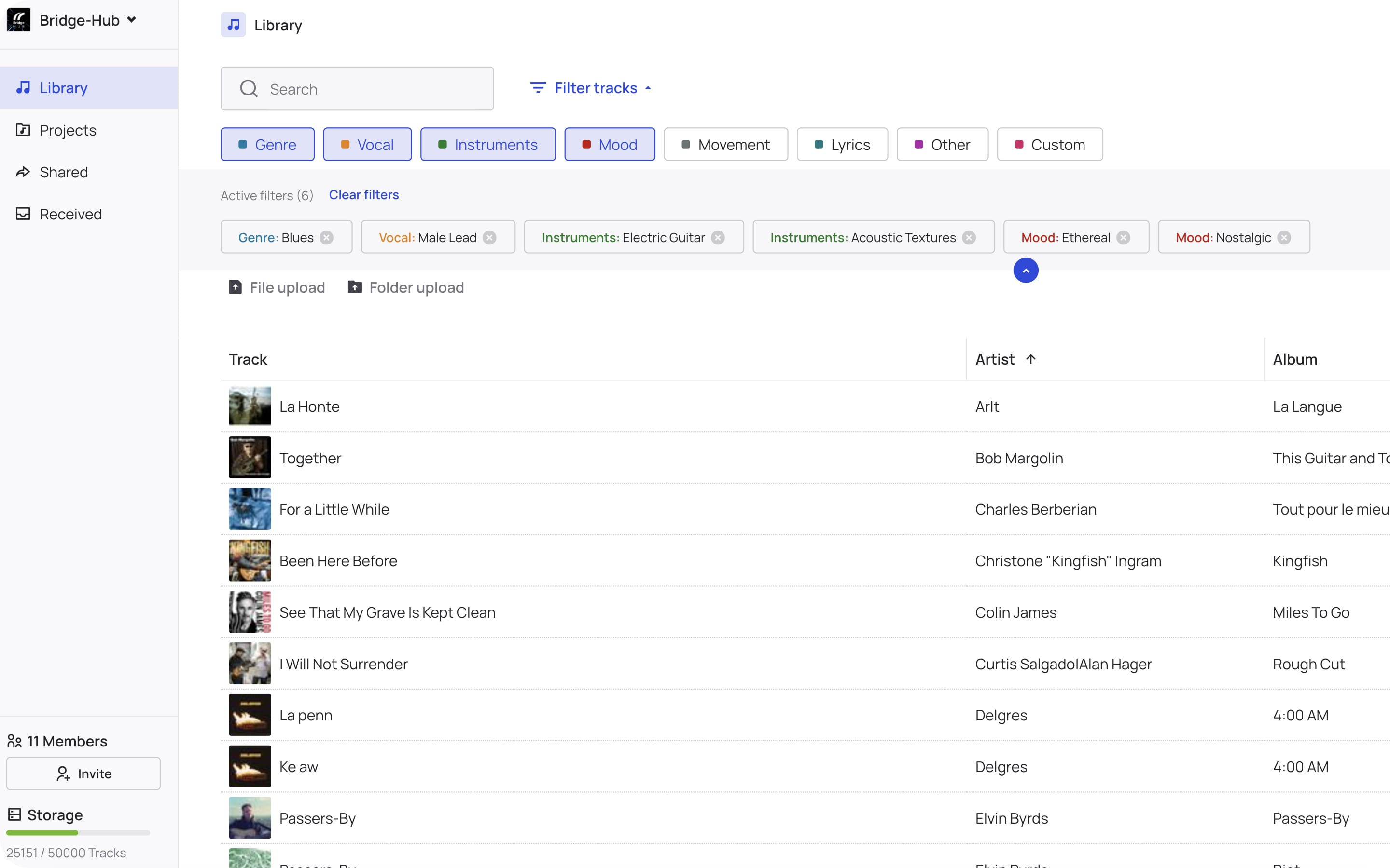 Make ultra precise searches inside your catalog thanks to AI.