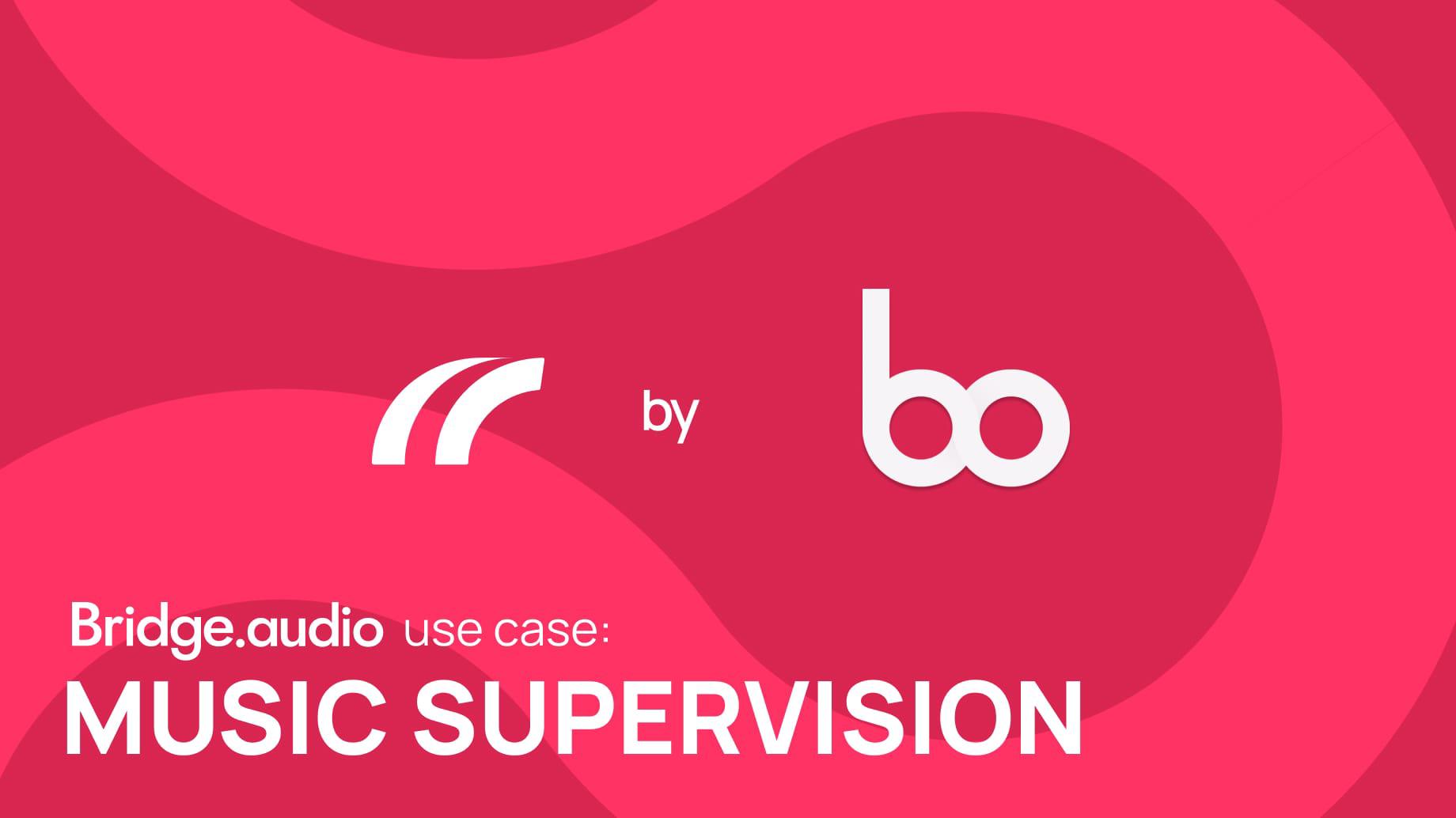 Bande Originale logo next to Bridge.audio logo